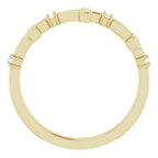 Accented Cross Ring