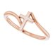 Cross Bypass Ring