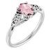 Celtic-Inspired Solitaire Ring