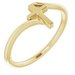 Cross Bypass Ring