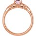Celtic-Inspired Solitaire Ring