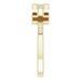 Accented Cross Ring