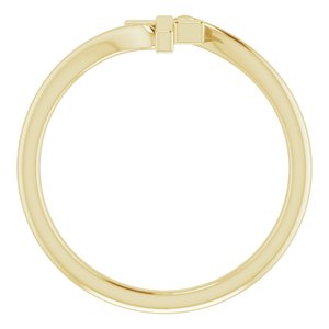 Cross Bypass Ring
