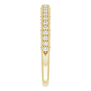 Halo-Style Vintage-Inspired Engagement Ring or Band