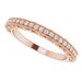 Halo-Style Vintage-Inspired Engagement Ring or Band