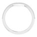 Accented Stackable V Ring
