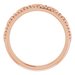 Stackable Beaded Heart Ring