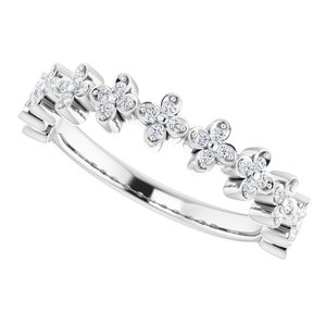 Stackable Clover Ring