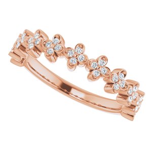 Stackable Clover Ring