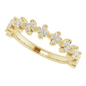 Stackable Clover Ring