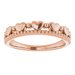 Stackable Beaded Heart Ring