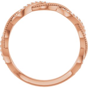 Infinity-Inspired Anniversary Band