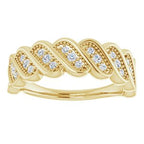 Accented Stackable Ring