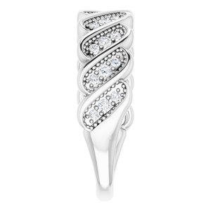 Accented Stackable Ring