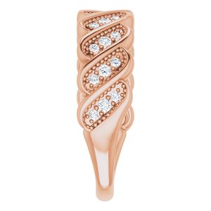 Accented Stackable Ring