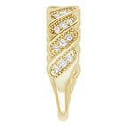 Accented Stackable Ring