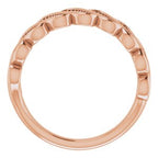 Accented Stackable Ring