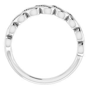 Accented Stackable Ring