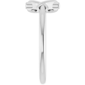 Youth Cross & Heart Ring