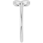 Youth Cross & Heart Ring