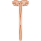 Youth Cross & Heart Ring