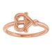 Youth Cross & Heart Ring