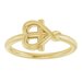 Youth Cross & Heart Ring
