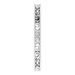 Milgrain Edge Sculptural Flat Band with Bead Blast Finish
