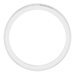 Milgrain Edge Sculptural Flat Band with Bead Blast Finish