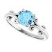 Sculptural Solitaire Ring
