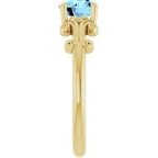 Sculptural Solitaire Ring