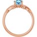Sculptural Solitaire Ring