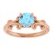 Sculptural Solitaire Ring