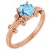 Sculptural Solitaire Ring