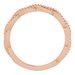 Stackable Beaded Twist Ring