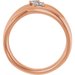 Two-Stone Bypass Ring