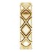 X-Patterned Quilted Band