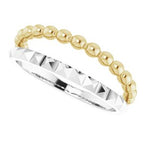 Stackable Geometric Ring