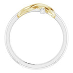 Infinity-Inspired Cross Ring