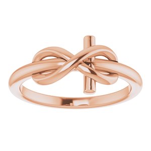 Infinity-Inspired Cross Ring