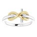 Infinity-Inspired Cross Ring