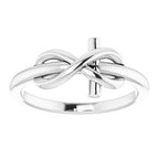 Infinity-Inspired Cross Ring