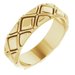 X-Patterned Quilted Band