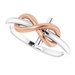 Infinity-Inspired Cross Ring