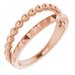 Stackable Geometric Ring