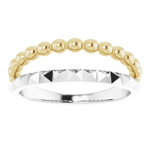 Stackable Geometric Ring