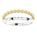 Stackable Geometric Ring