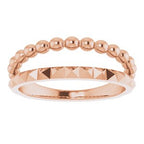 Stackable Geometric Ring