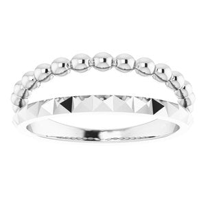 Stackable Geometric Ring