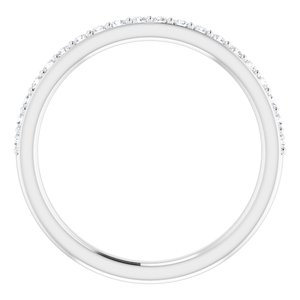 Hidden Halo-Style Engagement Ring or Band
